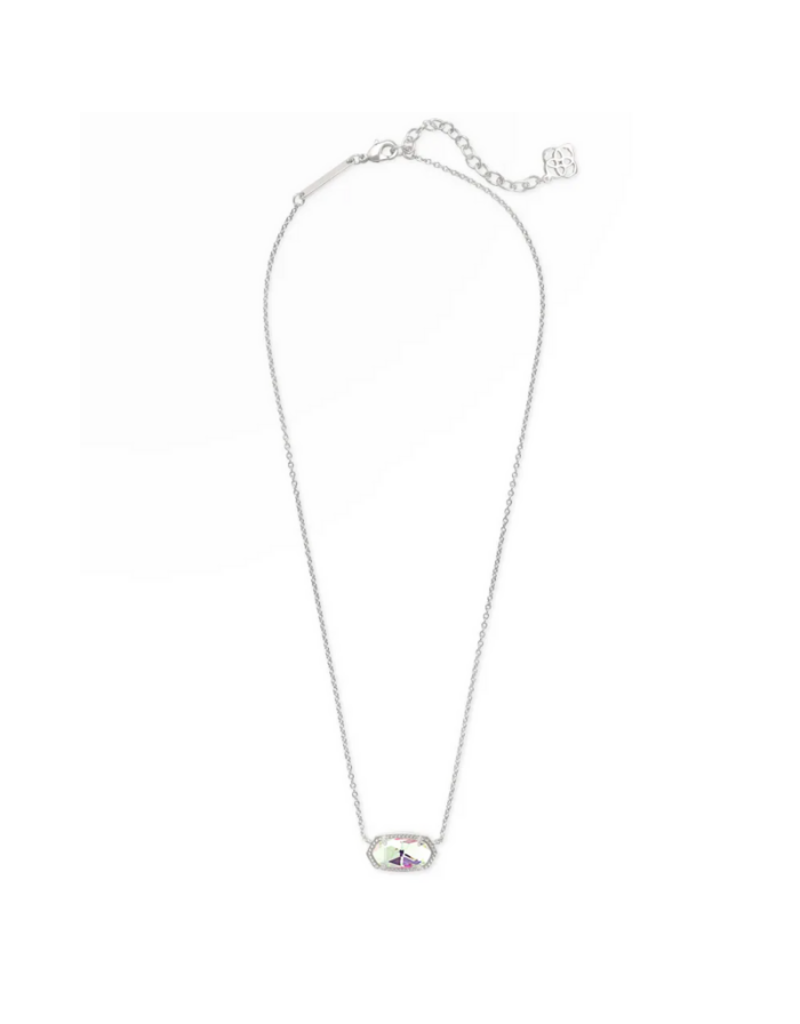 KENDRA SCOTT DESIGN Elisa Silver Pendant Necklace in Dichroic Glass
