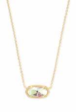 KENDRA SCOTT DESIGN Elisa Gold Pendant Necklace in Dichroic Glass KENDRA SCOTT DESIGN Elisa Gold Pendant Necklace in Dichroic Glass