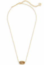KENDRA SCOTT DESIGN Elisa Gold Pendant Necklace in Citrine KENDRA SCOTT DESIGN Elisa Gold Pendant Necklace in Citrine