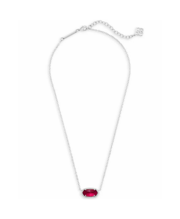 Kendra Scott Elisa Silver Pendant 