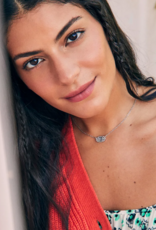 KENDRA SCOTT DESIGN Elisa Silver Pendant Necklace in Platinum Drusy