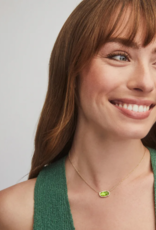 KENDRA SCOTT DESIGN Elisa Gold Pendant Necklace in Peridot Illusion KENDRA SCOTT DESIGN Elisa Gold Pendant Necklace in Peridot Illusion