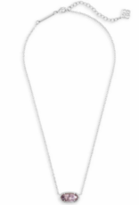KENDRA SCOTT DESIGN Elisa Silver Pendant Necklace in Amethyst KENDRA SCOTT DESIGN Elisa Silver Pendant Necklace in Amethyst