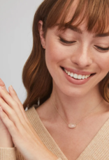 KENDRA SCOTT DESIGN Elisa Gold Pendant Necklace in Rose Quartz