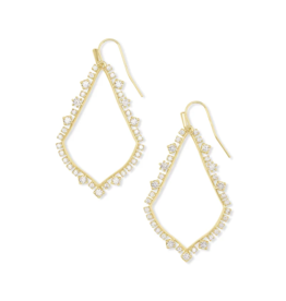 KENDRA SCOTT DESIGN Sophee Gold Crystal Drop Earrings