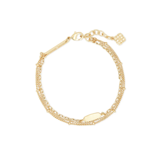 KENDRA SCOTT DESIGN Fern Gold Multi Strand Bracelet
