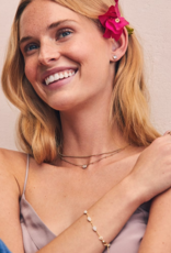 KENDRA SCOTT DESIGN Emilie Gold Multi Strand Necklace in Iridescent Drusy