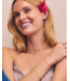 Emilie Gold Multi Strand Necklace in Iridescent Drusy