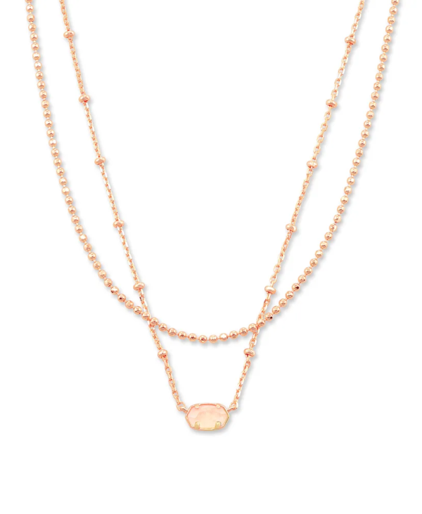 Kendra Scott Emilie Rose Gold Multi 