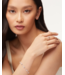 Emilie Silver Chain Bracelet in Platinum Drusy