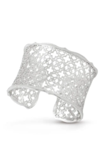 KENDRA SCOTT DESIGN Candice Silver Cuff Bracelet in Silver Filigree Mix KENDRA SCOTT DESIGN Candice Silver Cuff Bracelet in Silver Filigree Mix