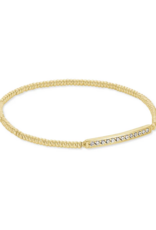 KENDRA SCOTT DESIGN Addison Gold Stretch Bracelet