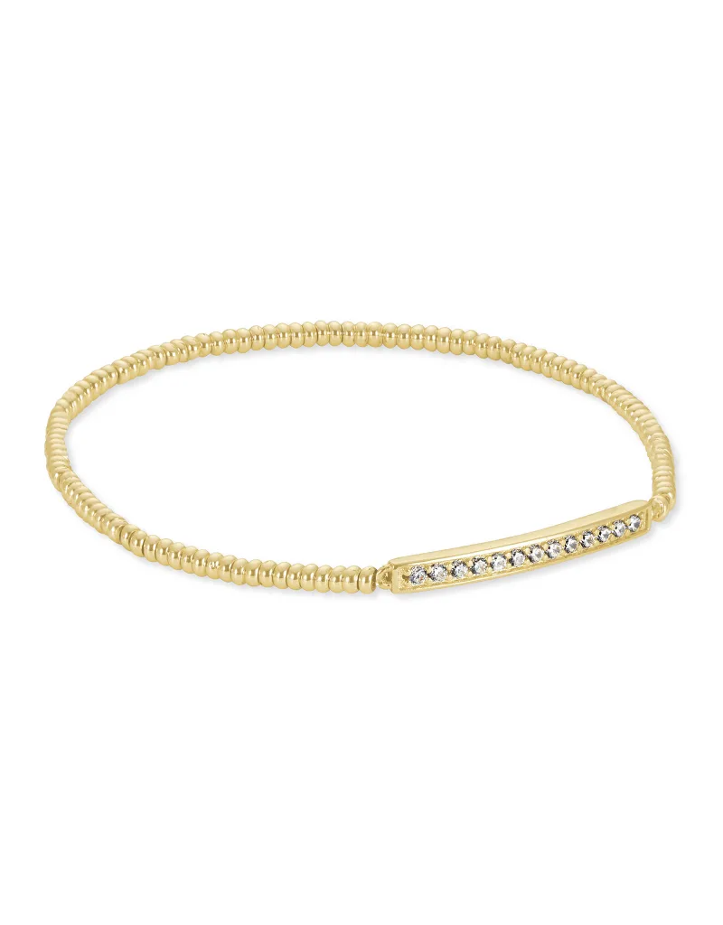 KENDRA SCOTT DESIGN Addison Gold Stretch Bracelet