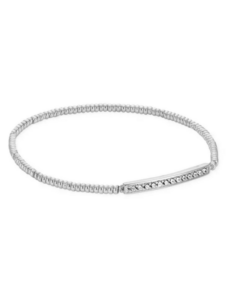 KENDRA SCOTT DESIGN Addison Silver Stretch Bracelet