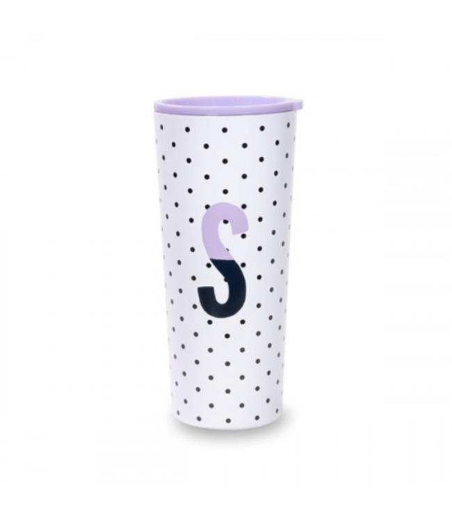 Sparks of Joy Initial "S" Tumbler