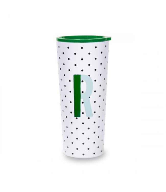 Sparks of Joy Initial "R" Tumbler