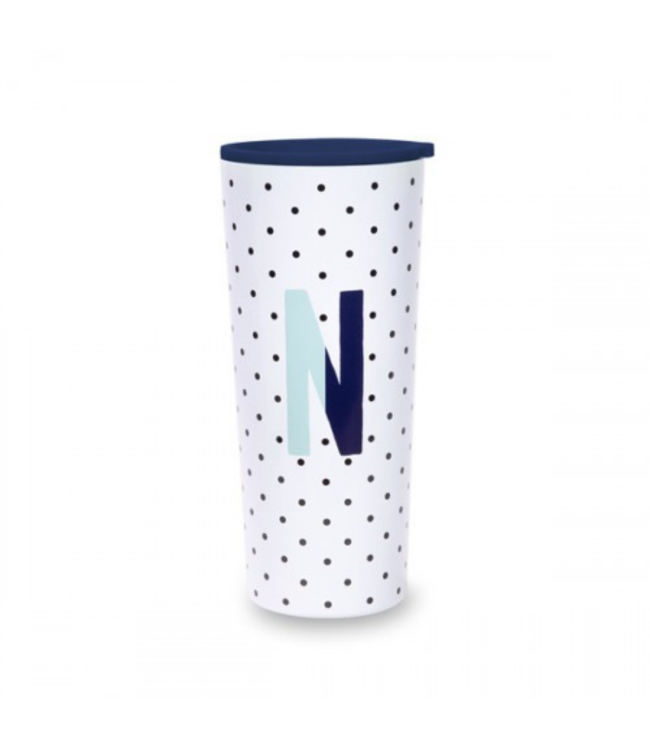Sparks of Joy Initial "N" Tumbler