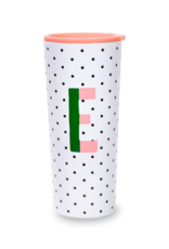 Sparks of Joy Initial "E" Tumbler
