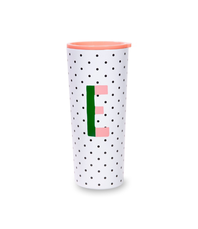 Sparks of Joy Initial "E" Tumbler