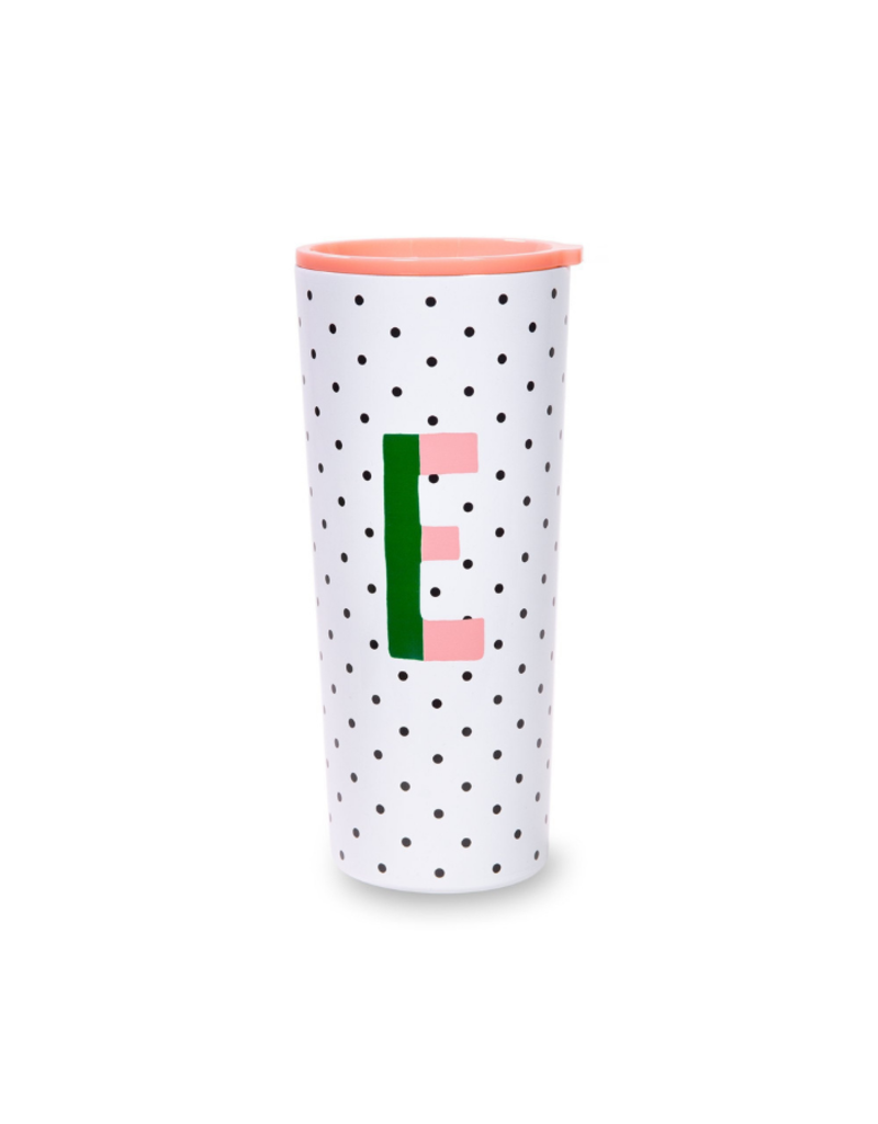 Sparks of Joy Initial "E" Tumbler