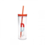 Sparks of Joy Initial "D" Straw Tumbler