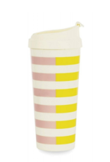 Two Tone Stripes Thermal Mug
