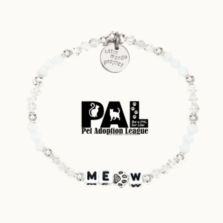 LITTLE WORDS PROJECT Meow Bracelet - Animal Rights