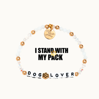 LITTLE WORDS PROJECT Dog Lover Bracelet - Animal Rights