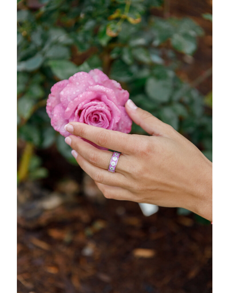 PURA VIDA Dream Daisy Ring in Silver