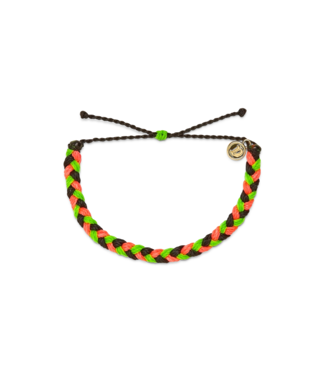 PURA VIDA Multi Braided Bracelet in Watermelon