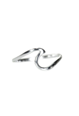 PURA VIDA Wave Ring in Silver