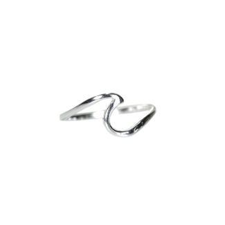 PURA VIDA Wave Ring in Silver