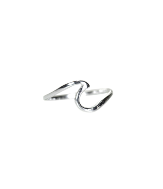 PURA VIDA Wave Ring in Silver