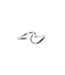 Wave Ring in Silver