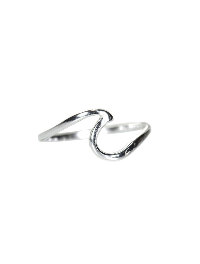 PURA VIDA Wave Ring in Silver