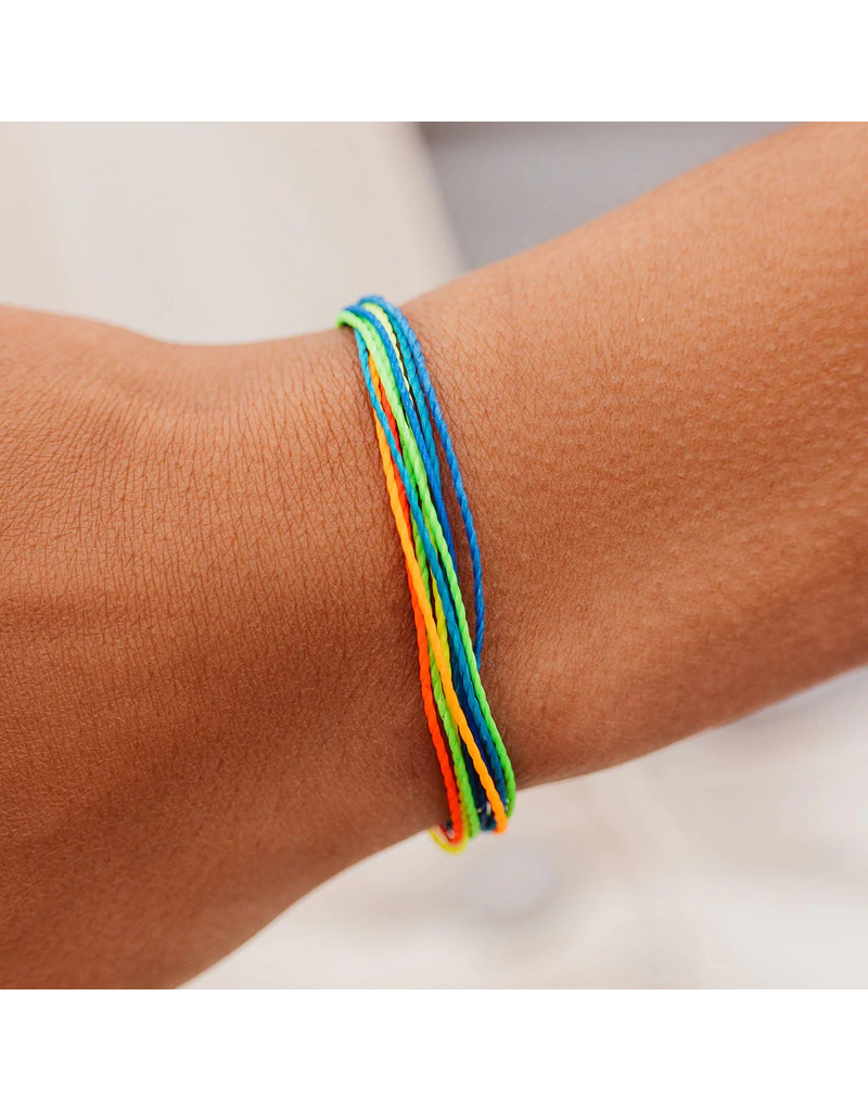 PURA VIDA Original Bracelet in Neon Shoreline