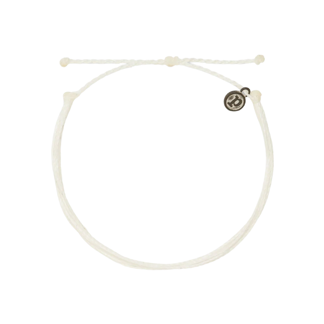 PURA VIDA Sold Original Anklet in White