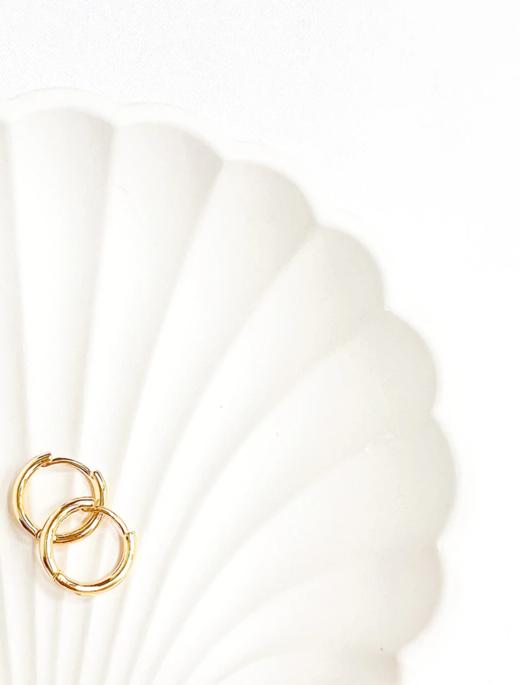TRUE BY KRISTY Soleil Huggie Hoop Earrings