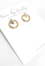 TRUE BY KRISTY Soleil Huggie Hoop Earrings