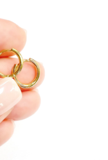 TRUE BY KRISTY Soleil Huggie Hoop Earrings