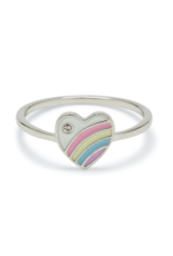 PURA VIDA Pastel Vintage Heart Ring