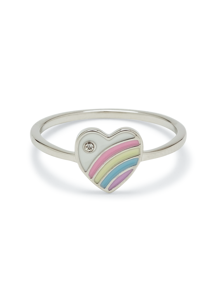 PURA VIDA Pastel Vintage Heart Ring
