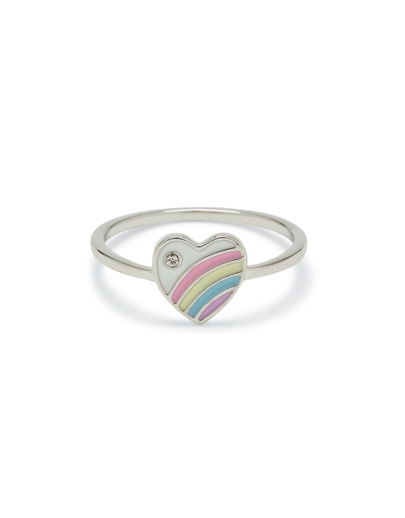 PURA VIDA Pastel Vintage Heart Ring