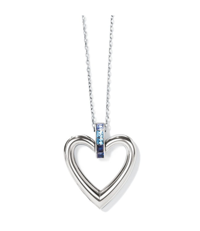 Spectrum Open Heart Necklace