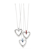 Spectrum Open Heart Necklace