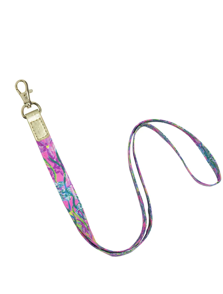 LILLY PULITZER Lanyard in Party All The Tide