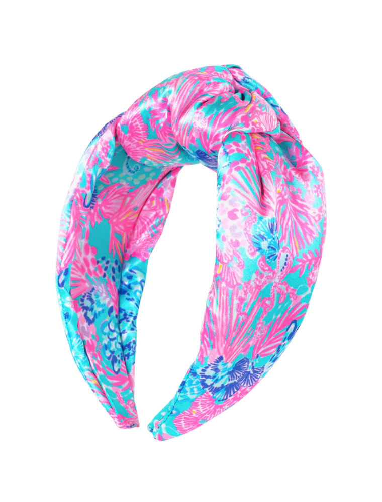 LILLY PULITZER Splendor In The Sand Wide Knotted Headband