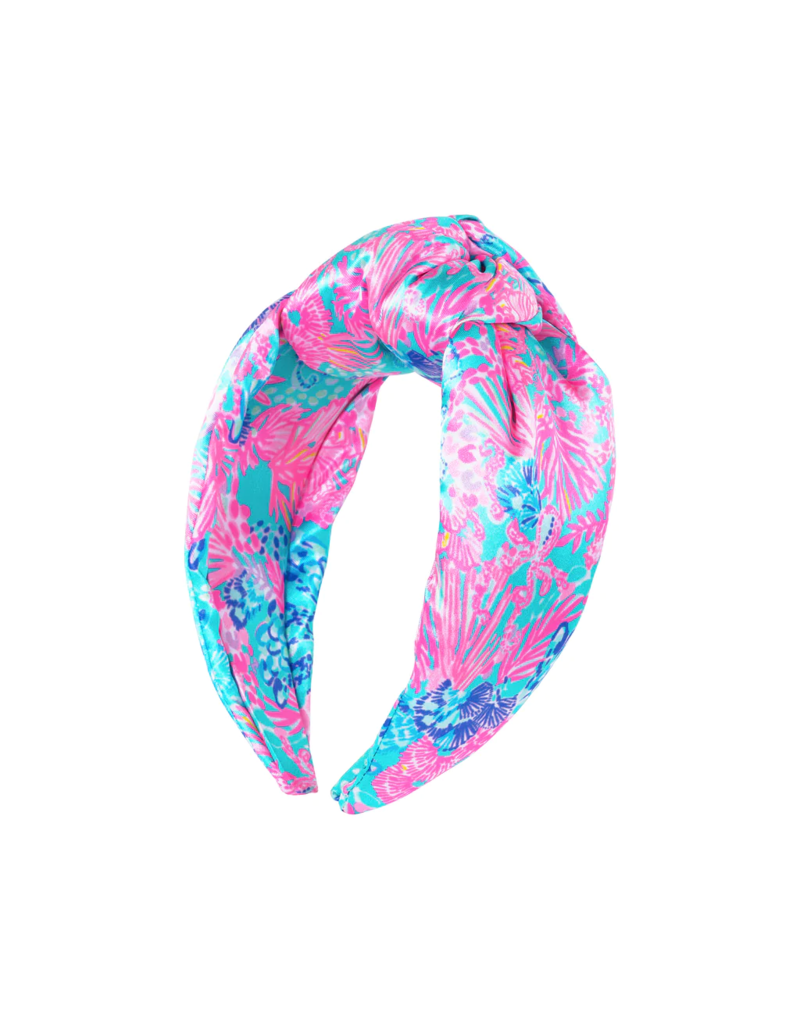 LILLY PULITZER Splendor In The Sand Wide Knotted Headband