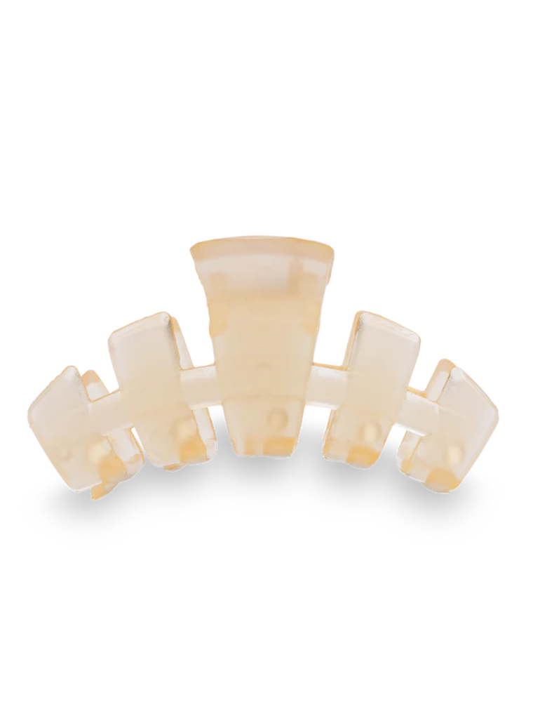 TELETIES Classic Almond Beige Tiny Hair Clip