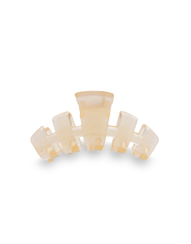 TELETIES Classic Almond Beige Tiny Hair Clip